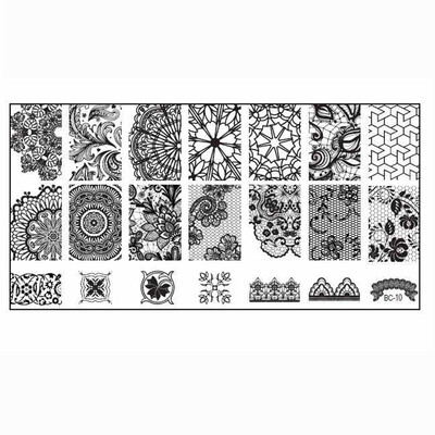 Toponeto 1PC Women Nail Art DIY Nail Stamp Stamping Image Plate Print Nail Art Template
Toponeto 1PC Women Nail Art DIY Nail Stamp Stamping Image Plate Print Nail Art Template