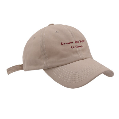 Korean Hat Female Winter Fashion Small Letter Embroidery Harajuku Baseball Cap Male Chaozhou StudentsCap
Korean Hat Female Winter Fashion Small Letter Embroidery Harajuku Baseball Cap Male Chaozhou StudentsCap