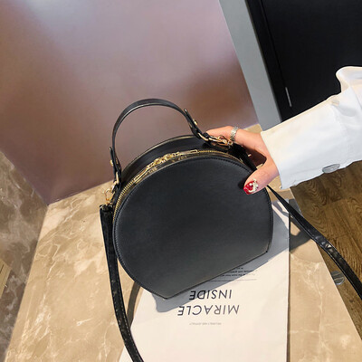 Tailored Womens 2019 New Simple Round Handbag Shoulder Bag Handbag Wild Messenger Bag
Tailored Womens 2019 New Simple Round Handbag Shoulder Bag Handbag Wild Messenger Bag