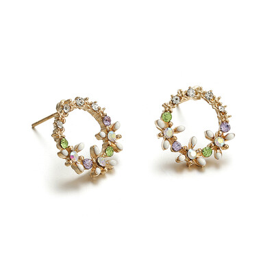 New Design Sweet weddings Jewelry Earring Flower Statement Earrings Trendy Pendant Earrings for Girls Gift
New Design Sweet weddings Jewelry Earring Flower Statement Earrings Trendy Pendant Earrings for Girls Gift