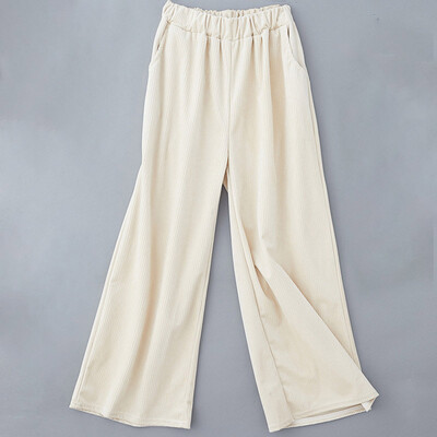 Women Loose Wide Leg Pant Linen Pure Color High Waist Trousers For Office Ladies
Women Loose Wide Leg Pant Linen Pure Color High Waist Trousers For Office Ladies
