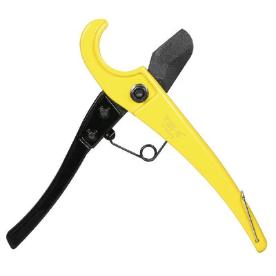 TU-6303A Water Pipe Scissors Two-color Handle Branch Cut Portable Fast PVC Pipe Cutter Tube Cutter
TU-6303A Water Pipe Scissors Two-color Handle Branch Cut Portable Fast PVC Pipe Cutter Tube Cutter