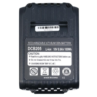 DeWalt Power Tools Replacement Battery for DeWalt 18V 4000mAh5000mAh6000mAh DCB180DCB181DCB182DCB200DCB201DCB201-2DCB203D
DeWalt Power Tools Replacement Battery for DeWalt 18V 4000mAh5000mAh6000mAh DCB180DCB181DCB182DCB200DCB201DCB201-2DCB203D