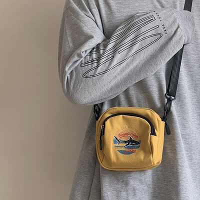 Tailored Fashion Women Canvas Printing Fish Casual Ladies Shoulder Bag Mini Crossbody Bag
Tailored Fashion Women Canvas Printing Fish Casual Ladies Shoulder Bag Mini Crossbody Bag
