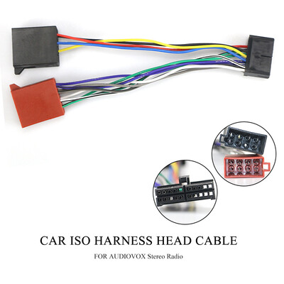 15-108 Car ISO Harness Head Cable for AUDIOVOX - AEG - CLATRONIC Stereo Radio Wire Adapter Plug Wiring Connector Cable
15-108 Car ISO Harness Head Cable for AUDIOVOX - AEG - CLATRONIC Stereo Radio Wire Adapter Plug Wiring Connector Cable