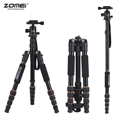 ZOMEI Q666 59inch Compact Travel Portable Aluminum Alloy Camera Tripod Monopod with Ball Head Quick Release Plate Carry Bag for
ZOMEI Q666 59inch Compact Travel Portable Aluminum Alloy Camera Tripod Monopod with Ball Head Quick Release Plate Carry Bag for