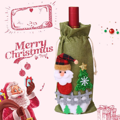 Christmas Wine Bottle Cover Champagne Wine Bottle Cover Christmas Red Wine Gift Bag Christmas Candy Bag Christmas Decoration For H
Christmas Wine Bottle Cover Champagne Wine Bottle Cover Christmas Red Wine Gift Bag Christmas Candy Bag Christmas Decoration For H