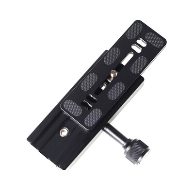 120mm Quick Release Plate Aluminum with QR Clamp Adapter with 14" Screw Hole&Built-in Bubble Level Compatible for Acra Swiss
120mm Quick Release Plate Aluminum with QR Clamp Adapter with 14" Screw Hole&Built-in Bubble Level Compatible for Acra Swiss