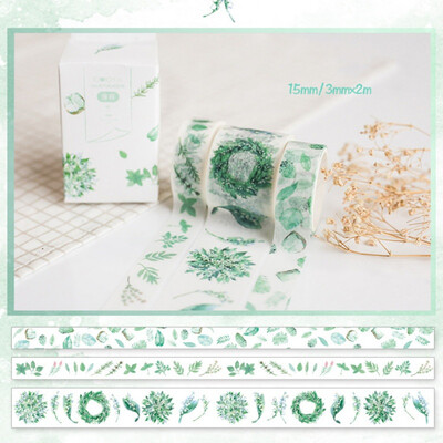 3 PcsBox Fantasy Ocean Beautiful Flowers Plant Washi Tape DIY Decoration for Scrapbooking Masking Tape Adhesive Tape
3 PcsBox Fantasy Ocean Beautiful Flowers Plant Washi Tape DIY Decoration for Scrapbooking Masking Tape Adhesive Tape