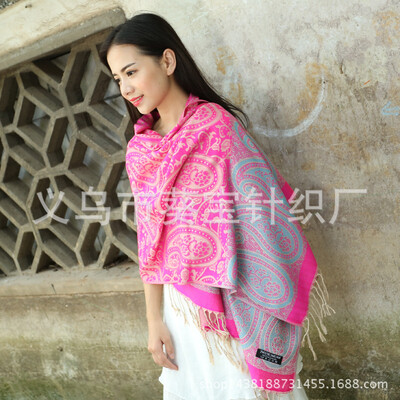 New cashew scarf female autumn&winter national wind shawl dual-use jacquard Lijiang shawl scarf autumn&winter women wholesale
New cashew scarf female autumn&winter national wind shawl dual-use jacquard Lijiang shawl scarf autumn&winter women wholesale