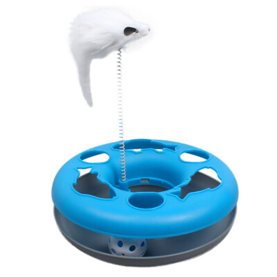Cat training toys Single-layer Amusement Plate Mouse Cat Toys Cat Turntable Pet Interactive Toys Cat Supplies pet gato 4 Colos
Cat training toys Single-layer Amusement Plate Mouse Cat Toys Cat Turntable Pet Interactive Toys Cat Supplies pet gato 4 Colos