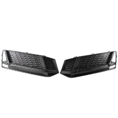 A Pair of Chrome Fog Light Cover Grille Silver Trim Grill Bezel Fit For AUDI A4 S4 -Line B9 2016-19
A Pair of Chrome Fog Light Cover Grille Silver Trim Grill Bezel Fit For AUDI A4 S4 -Line B9 2016-19