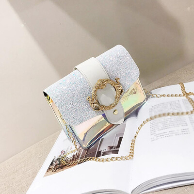 Tailored Womens Fashion Contrast Color Diagonal Package Sequin Shoulder Bag Chain Bag
Tailored Womens Fashion Contrast Color Diagonal Package Sequin Shoulder Bag Chain Bag