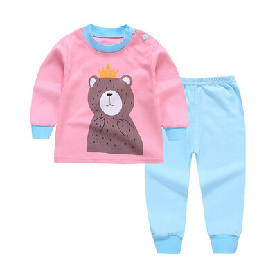 Autumn Newborn Long-Sleeved Clothes Set Baby Boy Girl Shoulder Buckle Long-Sleeved Underwear Pajamas Sports Two-Piece Suit
Autumn Newborn Long-Sleeved Clothes Set Baby Boy Girl Shoulder Buckle Long-Sleeved Underwear Pajamas Sports Two-Piece Suit