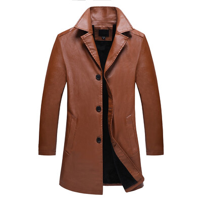 Toponeto Mens New Winter Style Mens Large Thickened Medium And Long Leather Coat
Toponeto Mens New Winter Style Mens Large Thickened Medium And Long Leather Coat