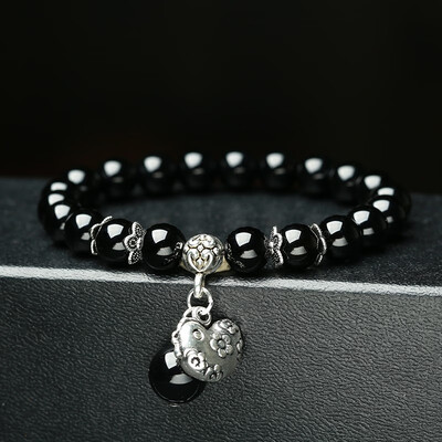 Black Onyx Zodiac Fashion Crystal Accessories Bracelet 
Black Onyx Zodiac Fashion Crystal Accessories Bracelet