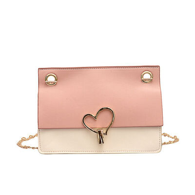 Bag For Women 2019 Girls Korean Style Sweet Fashion Love Metal Lock Color Matching Shoulder Bag Chain Patchwork Crossbody
Bag For Women 2019 Girls Korean Style Sweet Fashion Love Metal Lock Color Matching Shoulder Bag Chain Patchwork Crossbody