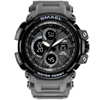 Gobestart SMAEL Men Sport Watch Casual LED Digital Rubber Strap Electronic Wristwatch Gift
Gobestart SMAEL Men Sport Watch Casual LED Digital Rubber Strap Electronic Wristwatch Gift