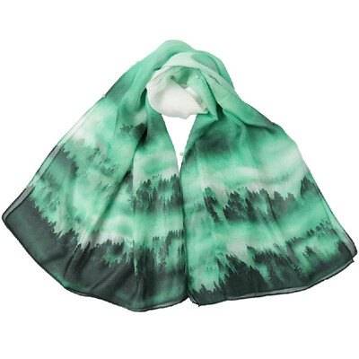 Women Long Scarf Shawl Multi Ways Forest Print Dual Layer Bead Closure Summer Scarves Thin Pashmina Cover Up
Women Long Scarf Shawl Multi Ways Forest Print Dual Layer Bead Closure Summer Scarves Thin Pashmina Cover Up