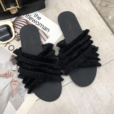 Slippers women wear summer Korean version of Joker flat bottom drag fashion comfortable fairy sandals
Slippers women wear summer Korean version of Joker flat bottom drag fashion comfortable fairy sandals