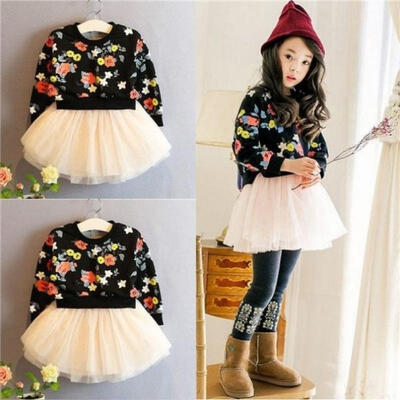 2pcs Princess Kids Girls Floral Sweater Birthday Long Sleeve TopsTUTU Skirt Dress Party Clothes Sets Outfits
2pcs Princess Kids Girls Floral Sweater Birthday Long Sleeve TopsTUTU Skirt Dress Party Clothes Sets Outfits