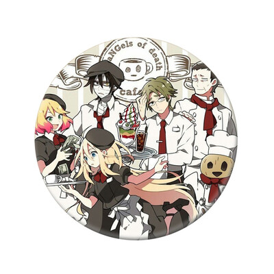 1pcs Anime Angels of Death Cosplay Badge Cartoon Rachel Gardner Ray Brooch Pins Zack Collection bags Badges for Backpacks
1pcs Anime Angels of Death Cosplay Badge Cartoon Rachel Gardner Ray Brooch Pins Zack Collection bags Badges for Backpacks