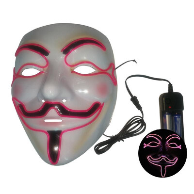 Halloween Party Mask LED Scary Flash Mask EL Line Light Mask Cosplay Mask Party Clothing Mask Supplies Multi-color Optional
Halloween Party Mask LED Scary Flash Mask EL Line Light Mask Cosplay Mask Party Clothing Mask Supplies Multi-color Optional
