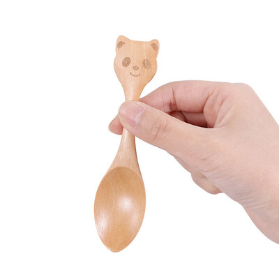 Toponeto Fashion 1pcs Wood Cute Animal Pattern Kids Spoon Easy Kitchen Eating Tool Produ
Toponeto Fashion 1pcs Wood Cute Animal Pattern Kids Spoon Easy Kitchen Eating Tool Produ