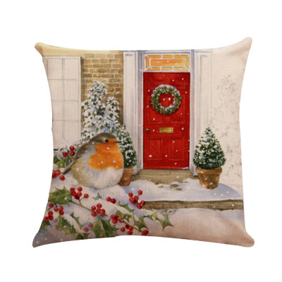 Tailored 18 Xmas Cotton Pillow Case Linen Cushion Cover Merry Christmas Home Decoration
Tailored 18 Xmas Cotton Pillow Case Linen Cushion Cover Merry Christmas Home Decoration
