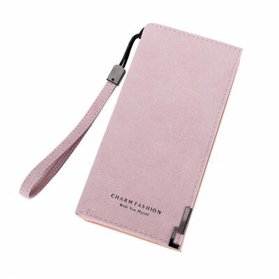 Womens Frosted PU Leather Long Wallet With Zipper Snap Button Closure Phone Card Photo Holder Note Coin Compartment
Womens Frosted PU Leather Long Wallet With Zipper Snap Button Closure Phone Card Photo Holder Note Coin Compartment