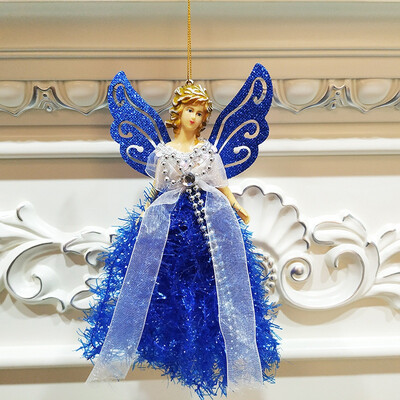 New Christmas Pendants Angel Dolls With Glittery Wings Decorative Hanging Figurine Ornaments Holiday Gift Decorations
New Christmas Pendants Angel Dolls With Glittery Wings Decorative Hanging Figurine Ornaments Holiday Gift Decorations