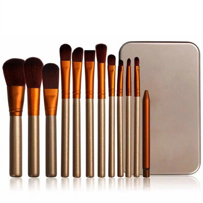 Makeup Brushes Set 12pcslot Eyeshadow Eyeliner Eyelash Eyebrow Brushes For Make up Portable Eye Brush Set with Metal box
Makeup Brushes Set 12pcslot Eyeshadow Eyeliner Eyelash Eyebrow Brushes For Make up Portable Eye Brush Set with Metal box