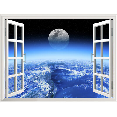 〖Follure〗3D Star Galaxy Space Home Decor Art Fake Window New Wall Removable Stickers A
〖Follure〗3D Star Galaxy Space Home Decor Art Fake Window New Wall Removable Stickers A
