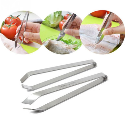 Stainless Steel Fish Tweezers Fish Bone Remover Pincer Puller Kitchen Cooking Tools Fishing Tools
Stainless Steel Fish Tweezers Fish Bone Remover Pincer Puller Kitchen Cooking Tools Fishing Tools