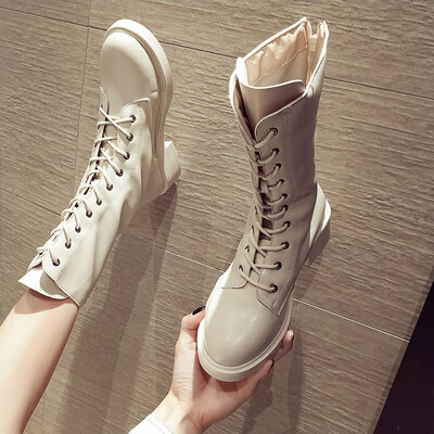 Retro Martin Boots New British Style Autumn European&American Fashion&Handsome Locomotives Midbarrel Shoes
Retro Martin Boots New British Style Autumn European&American Fashion&Handsome Locomotives Midbarrel Shoes