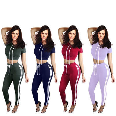 Women Two Piece Outfits Pants Set Rompers Jumpsuit Crop Tops Bodycon Palysuit Sports Suit
Women Two Piece Outfits Pants Set Rompers Jumpsuit Crop Tops Bodycon Palysuit Sports Suit