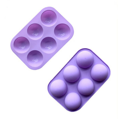 6 Holes Silicone Baking Mold 3d Half Ball Sphere Mold Chocolate Cupcake Cake Mold Diy Cake Pastry Decorating Tools Accessories
6 Holes Silicone Baking Mold 3d Half Ball Sphere Mold Chocolate Cupcake Cake Mold Diy Cake Pastry Decorating Tools Accessories
