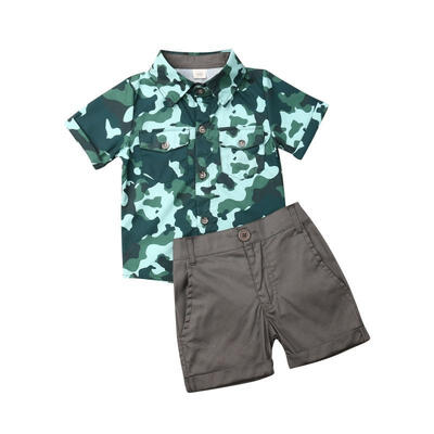 Infant Baby Boy Clothes Sets Animal Print Summer Short Sleeve Shirts&Shorts Kids 2Pcs Outfits Suit
Infant Baby Boy Clothes Sets Animal Print Summer Short Sleeve Shirts&Shorts Kids 2Pcs Outfits Suit