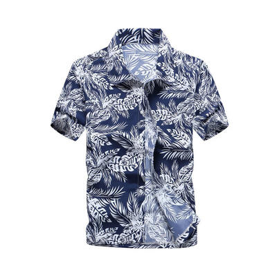 Summer Fashion Leaves Printing Loose Shirt Casual Quick Dry Short Sleeve Mens Shirt Beach Tops Clothes Clothing
Summer Fashion Leaves Printing Loose Shirt Casual Quick Dry Short Sleeve Mens Shirt Beach Tops Clothes Clothing