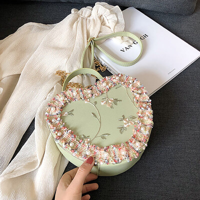 Tailored Women Fashion New Lace Pearl Tote Handbag Messenger Crossbody Shoulder Bag 
Tailored Women Fashion New Lace Pearl Tote Handbag Messenger Crossbody Shoulder Bag