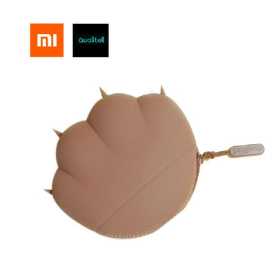 Xiaomi Mijia Youpin Qualitell Silicone Portable Coin Purse Waterproof Wallet Cute Storage Bag Cat Claw Design 
Xiaomi Mijia Youpin Qualitell Silicone Portable Coin Purse Waterproof Wallet Cute Storage Bag Cat Claw Design