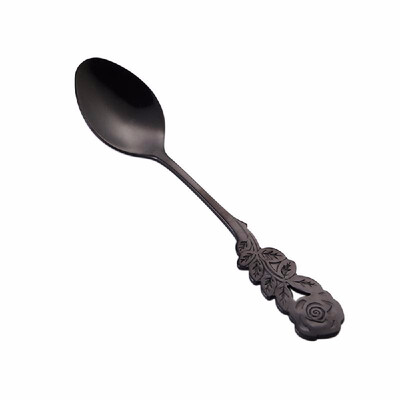 304 Stainless Steel Rose Spoon Musical Coffee Ice Cream Teaspoon Metal Tableware Stirring Spoon
304 Stainless Steel Rose Spoon Musical Coffee Ice Cream Teaspoon Metal Tableware Stirring Spoon