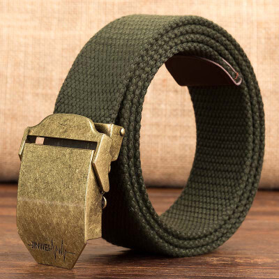 Canvas belt Quality Alloy Automatic buckle weaving Canvas Men belt outdoor casual Men&Women belt 110-140cm
Canvas belt Quality Alloy Automatic buckle weaving Canvas Men belt outdoor casual Men&Women belt 110-140cm