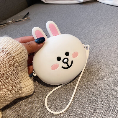 Qiao Bani 2019 new Korean chic fashion cartoon cute silicone mini coin purse shoulder diagonal female bag
Qiao Bani 2019 new Korean chic fashion cartoon cute silicone mini coin purse shoulder diagonal female bag