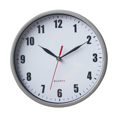 SAC SMARTEN ARTS Simple&quiet 8" silver wall electronic wall clock 2 x AA batteries excluding 8772
SAC SMARTEN ARTS Simple&quiet 8" silver wall electronic wall clock 2 x AA batteries excluding 8772