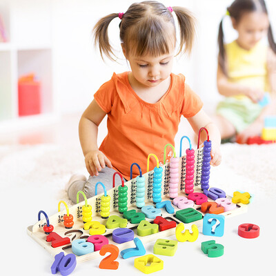 Gotoamei Wooden Childrens Beads Number Graphical Puzzle Jigsaw Educational Toy For Kids
Gotoamei Wooden Childrens Beads Number Graphical Puzzle Jigsaw Educational Toy For Kids