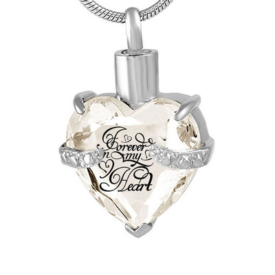 Always in my heart Necklace for Ashes Love Heart Cremation Memorial Keepsake Pendant Necklace Jewelry 12 Month
Always in my heart Necklace for Ashes Love Heart Cremation Memorial Keepsake Pendant Necklace Jewelry 12 Month