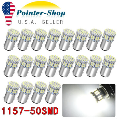 20x 6000K White 1157 50SMD High Power LED Turn Signal Stop Light Bulbs 1076 12V
20x 6000K White 1157 50SMD High Power LED Turn Signal Stop Light Bulbs 1076 12V