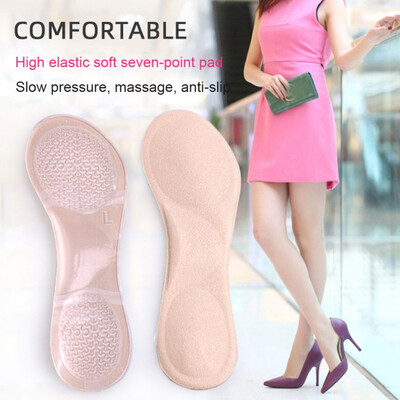 1Pair Invisible Silicone Women High Heels Female Non-Slip Insert Insole Seven Points Pad Feet Protection Pad Floor Mats
1Pair Invisible Silicone Women High Heels Female Non-Slip Insert Insole Seven Points Pad Feet Protection Pad Floor Mats