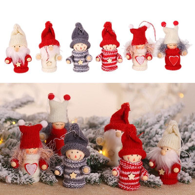 Christmas Wooden Doll Pendant Old Man Boy Girl Little Doll Widget Christmas Tree Wool Decoration 6 Different Patterns Christmas gi
Christmas Wooden Doll Pendant Old Man Boy Girl Little Doll Widget Christmas Tree Wool Decoration 6 Different Patterns Christmas gi